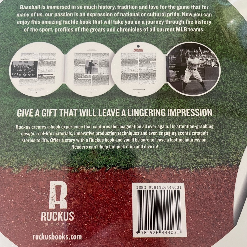 Ruckus Baseball Book NEW - Picture 4 of 5
